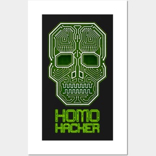 Homo Hacker Posters and Art